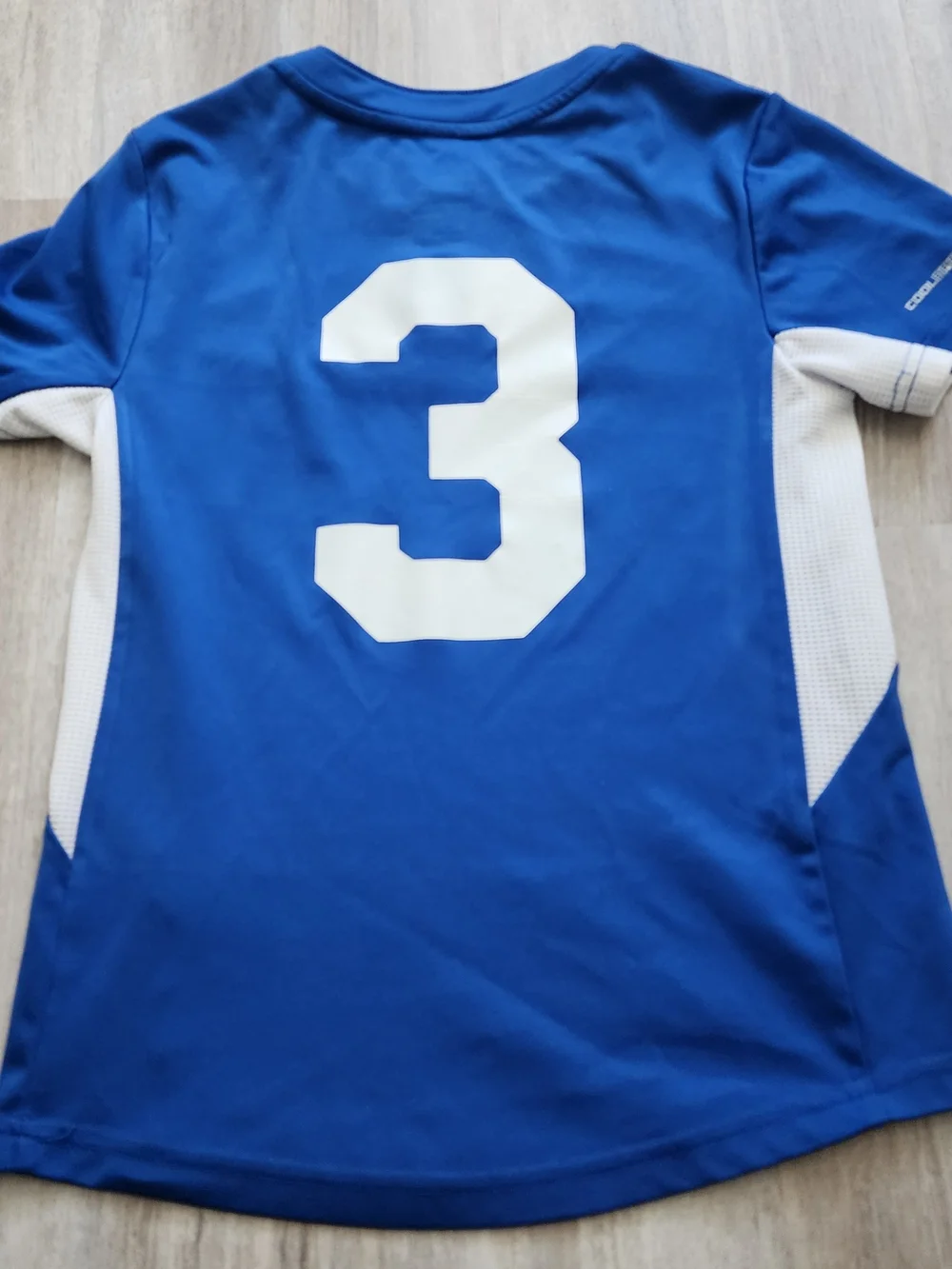 Kids Mets Short Sleeve Jersey Top in Royal Blue & White
